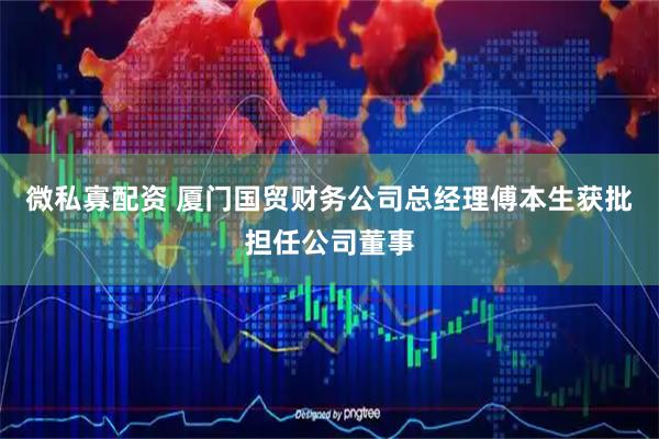 微私寡配资 厦门国贸财务公司总经理傅本生获批担任公司董事
